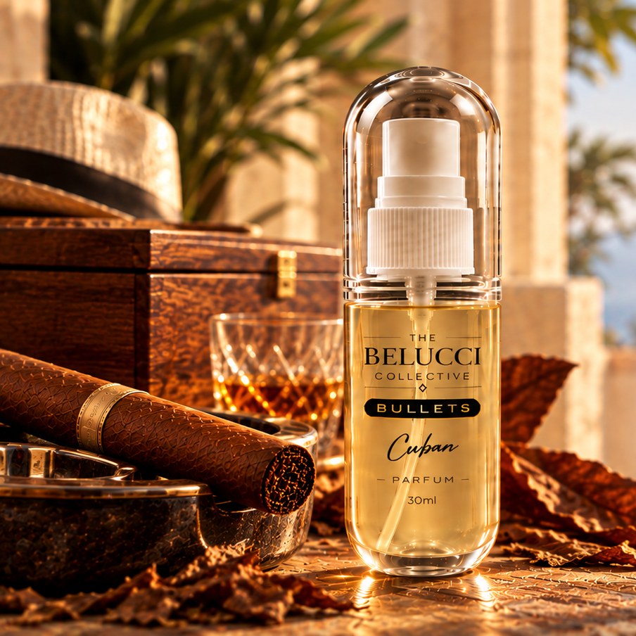 Cuban perfume bottle